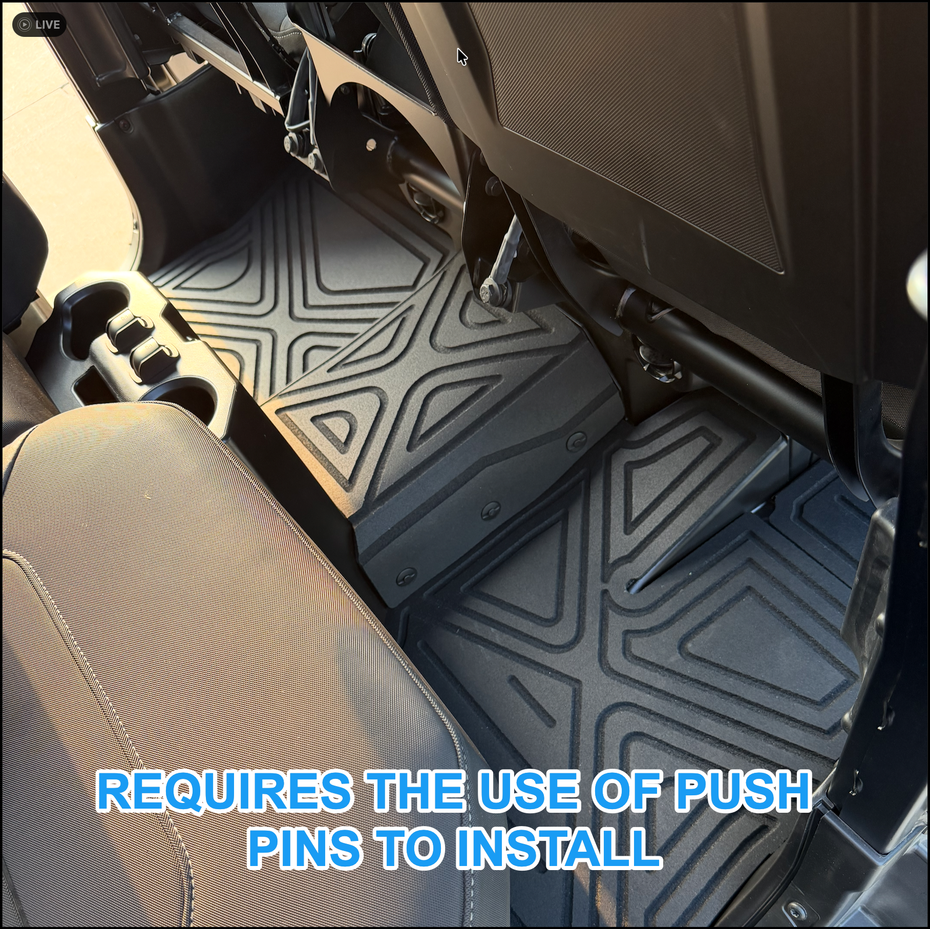 Polaris Ranger 1500XD HD 9mm Rubber Mats (2024 - Current)