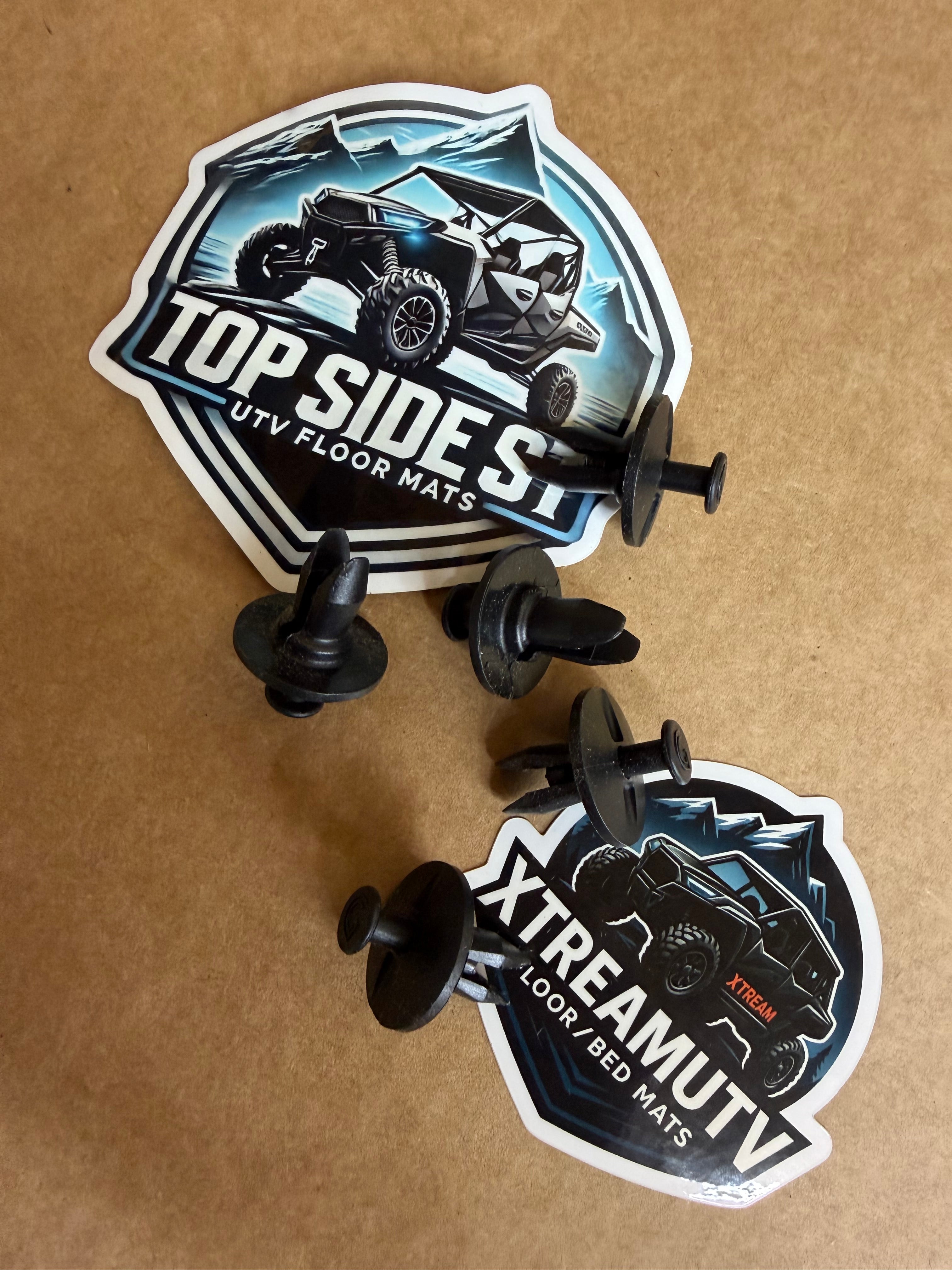 CAN-AM Maverick X3 HD 9mm Rubber Mats (2016 - current) – Top Side