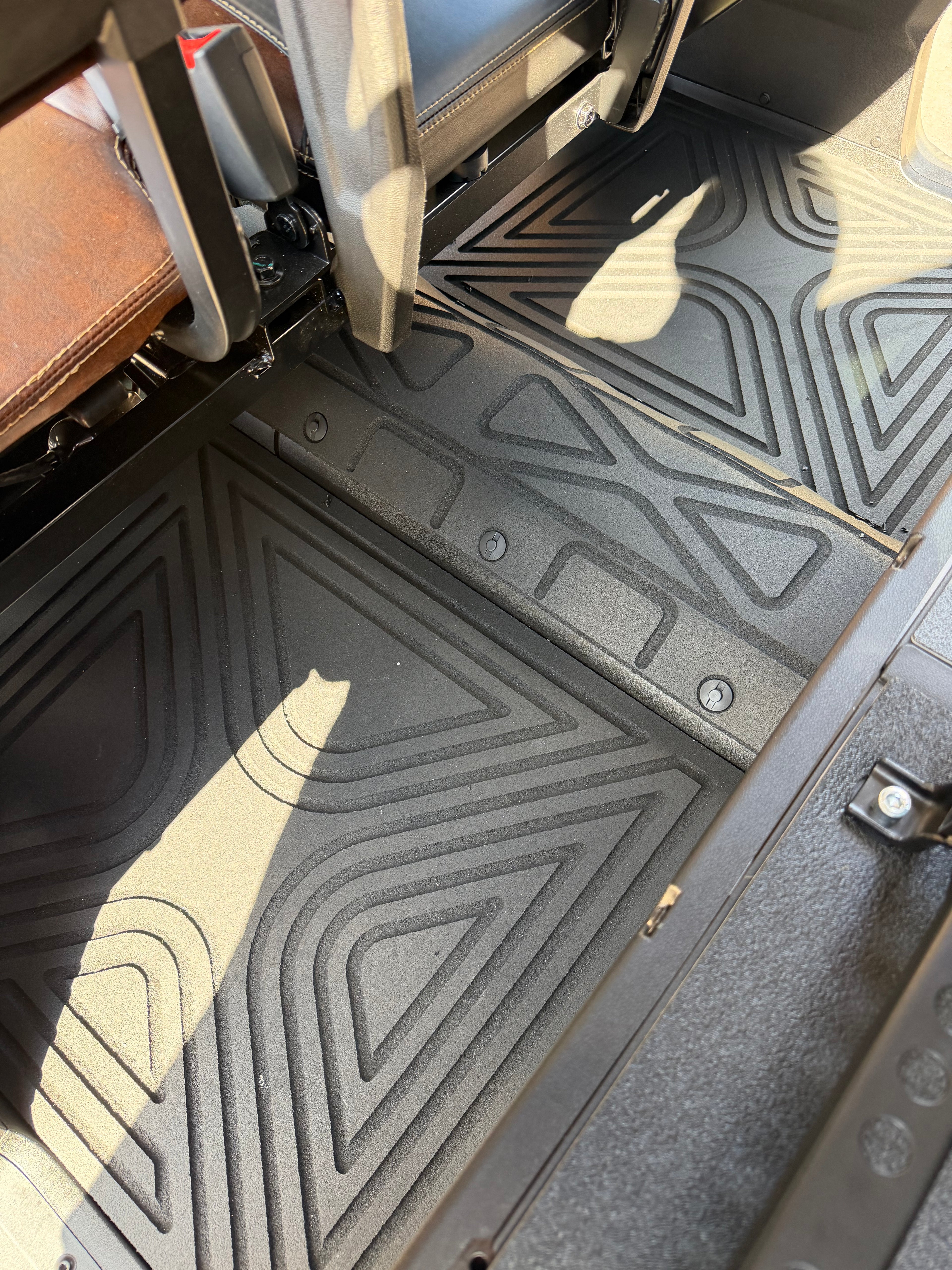 CFMOTO U10 PRO & XL Highland HD 9mm Rubber Mats (2025 - current)