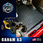 CAN-AM Maverick X3 HD 9mm Rubber Mats (2016 - current)