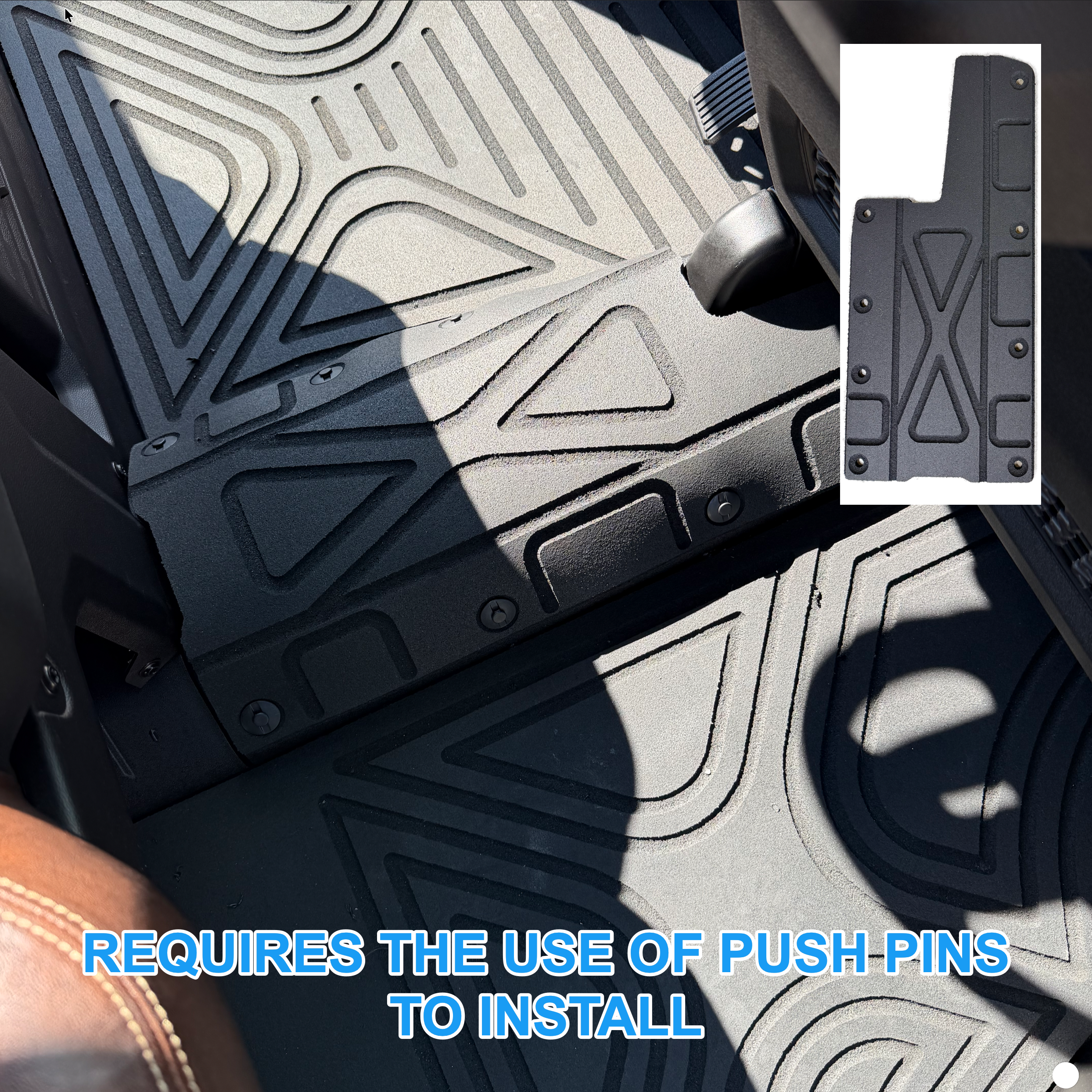 CFMOTO U10 PRO & XL Highland HD 9mm Rubber Mats (2025 - current)