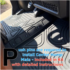 CFMOTO U10 PRO & XL Highland HD 9mm Rubber Mats (2025 - current)