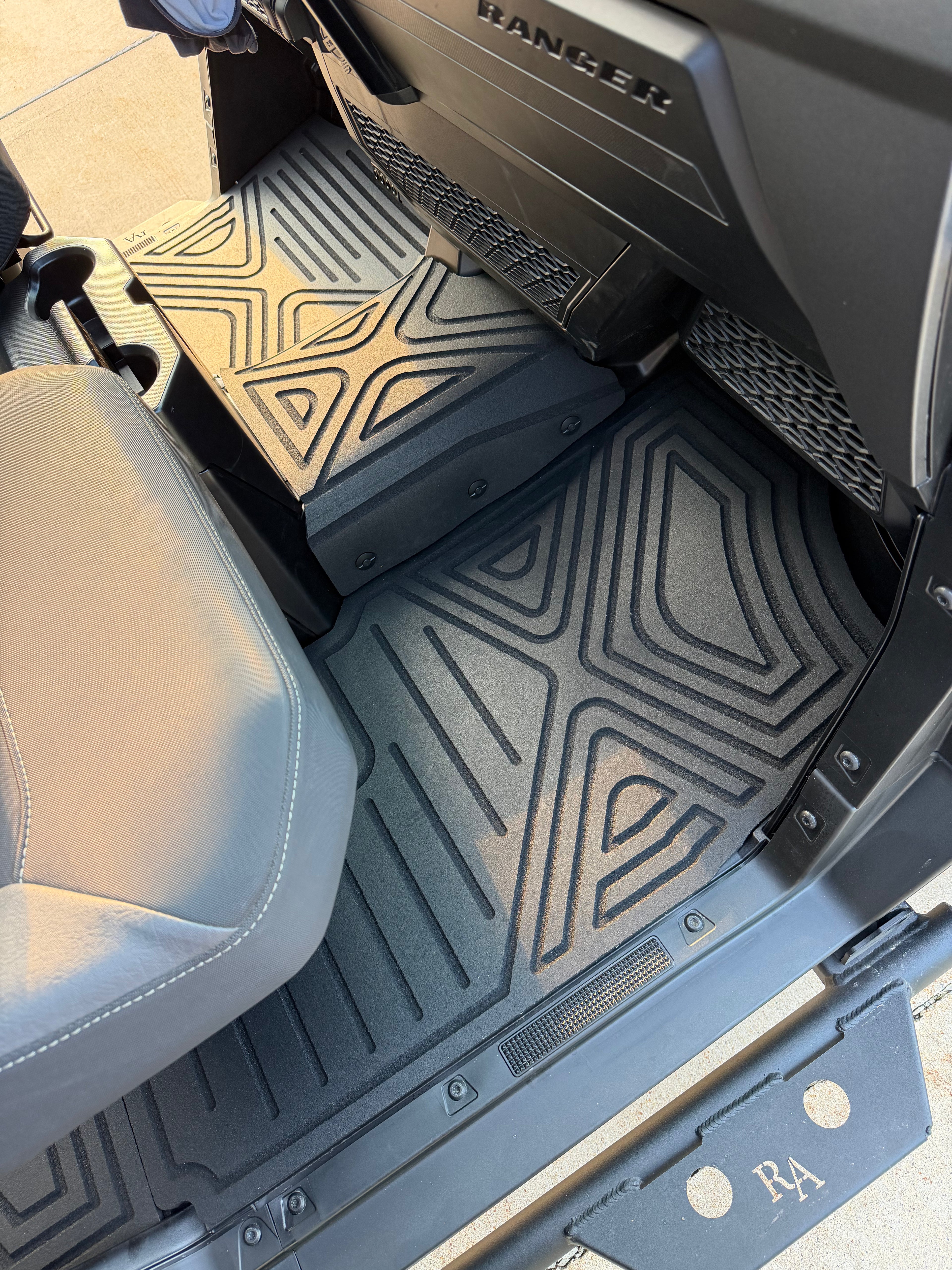 Polaris Ranger 1500XD HD 9mm Rubber Mats (2024 - Current)