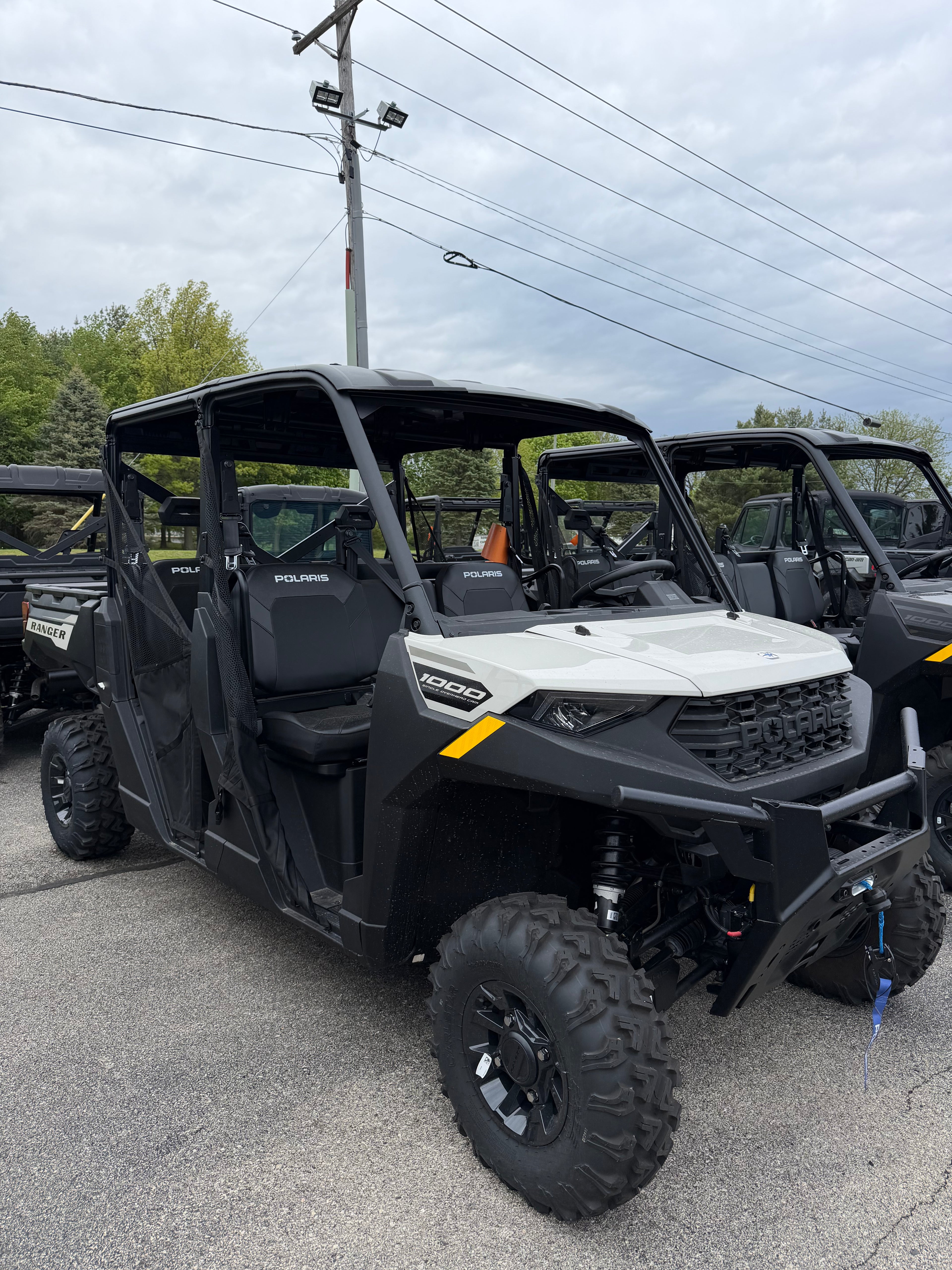Polaris Ranger 1000 BASE / EPS / Premium HD 9mm Rubber Mats (2025 to current)