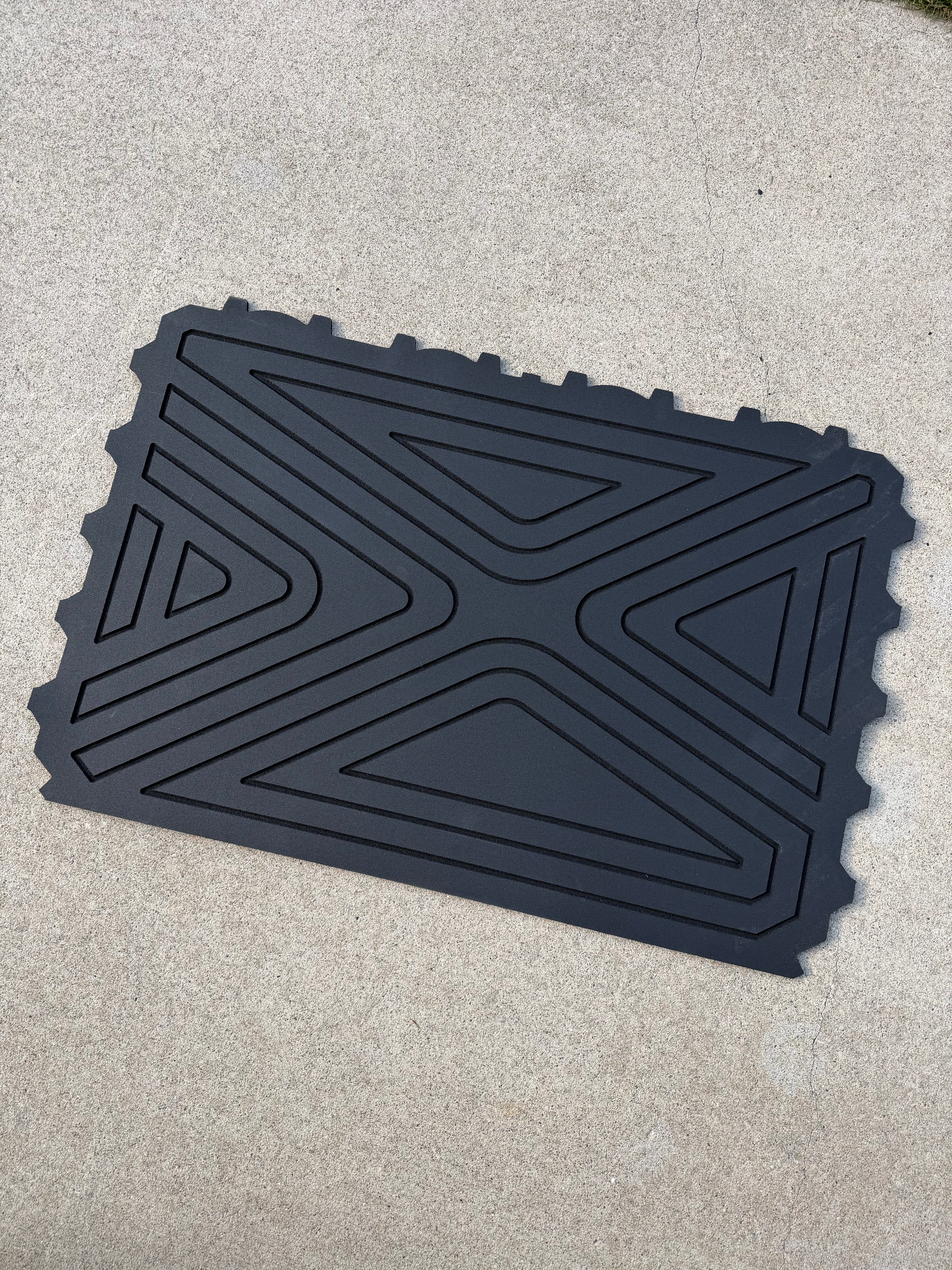 Polaris Ranger 1000 BASE / EPS / Premium HD 9mm Rubber Mats (2025 to current)