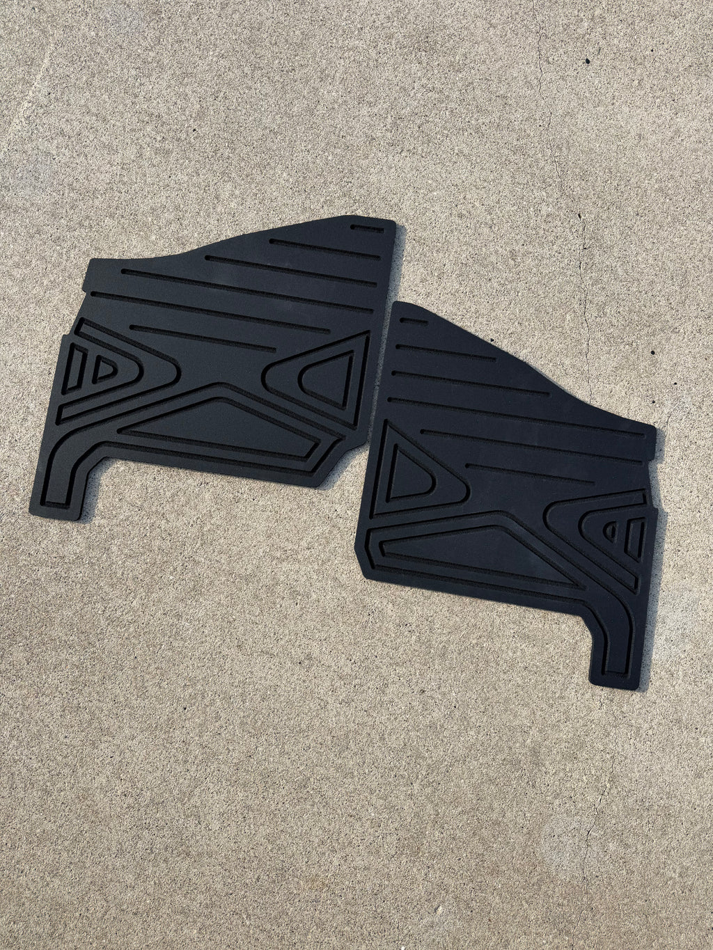 Polaris Ranger 1000 BASE / EPS / Premium HD 9mm Rubber Mats (2025 to current)