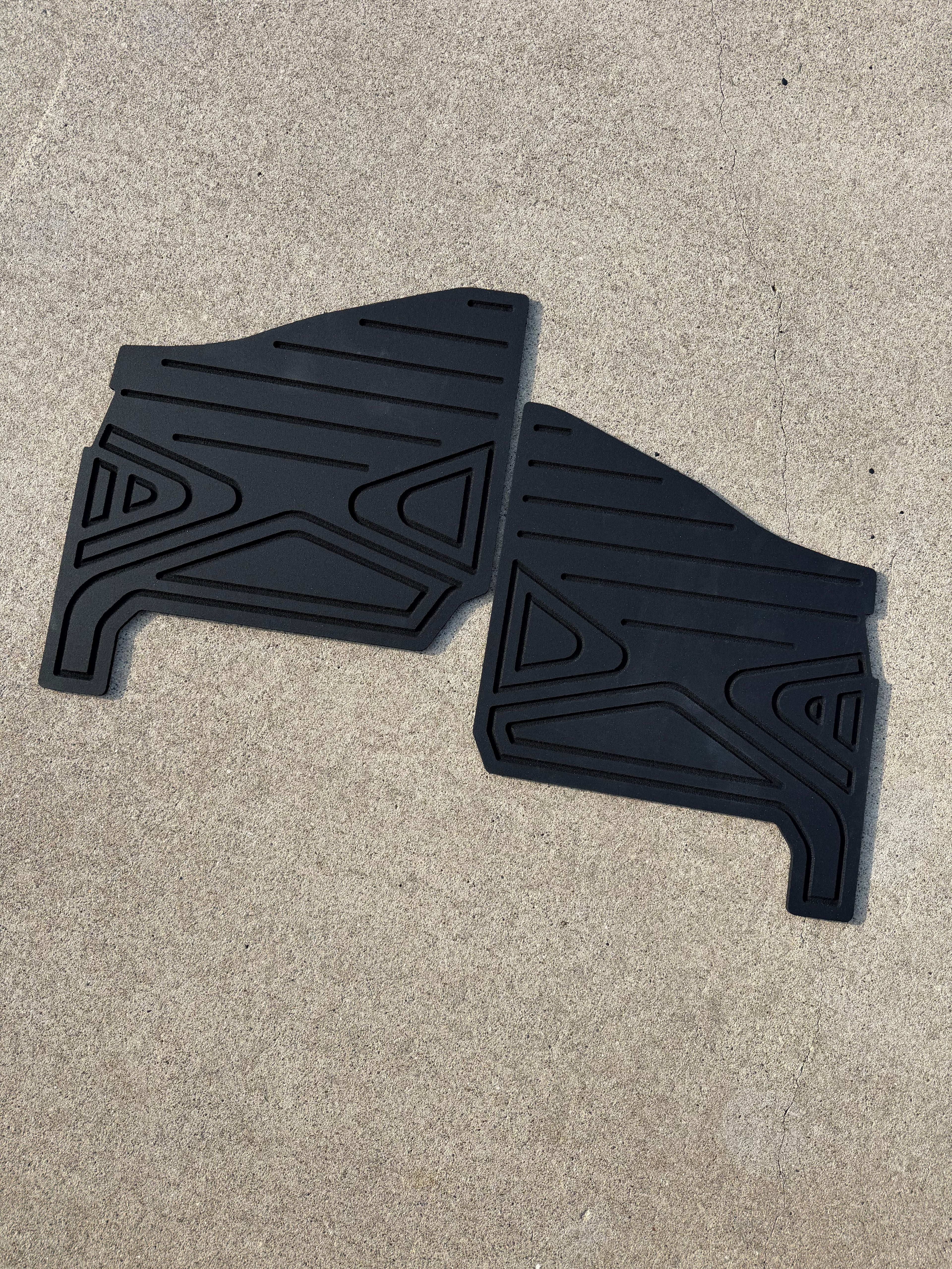 Polaris Ranger 1000 BASE / EPS / Premium HD 9mm Rubber Mats (2025 to current)