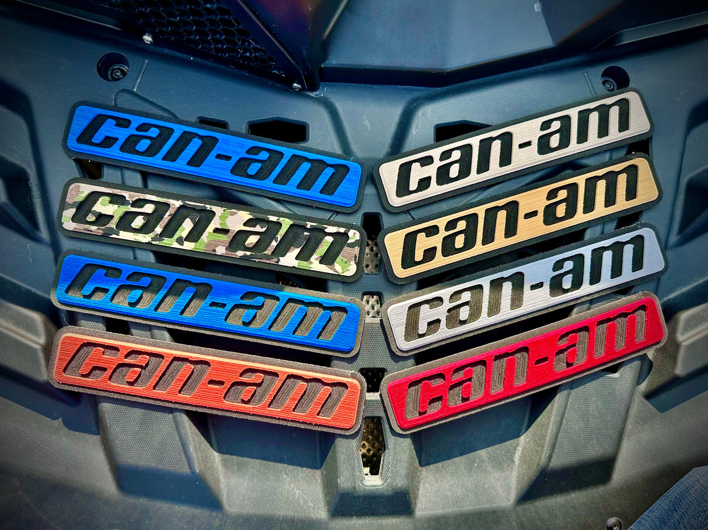 CAN-AM X3 Decal Plate