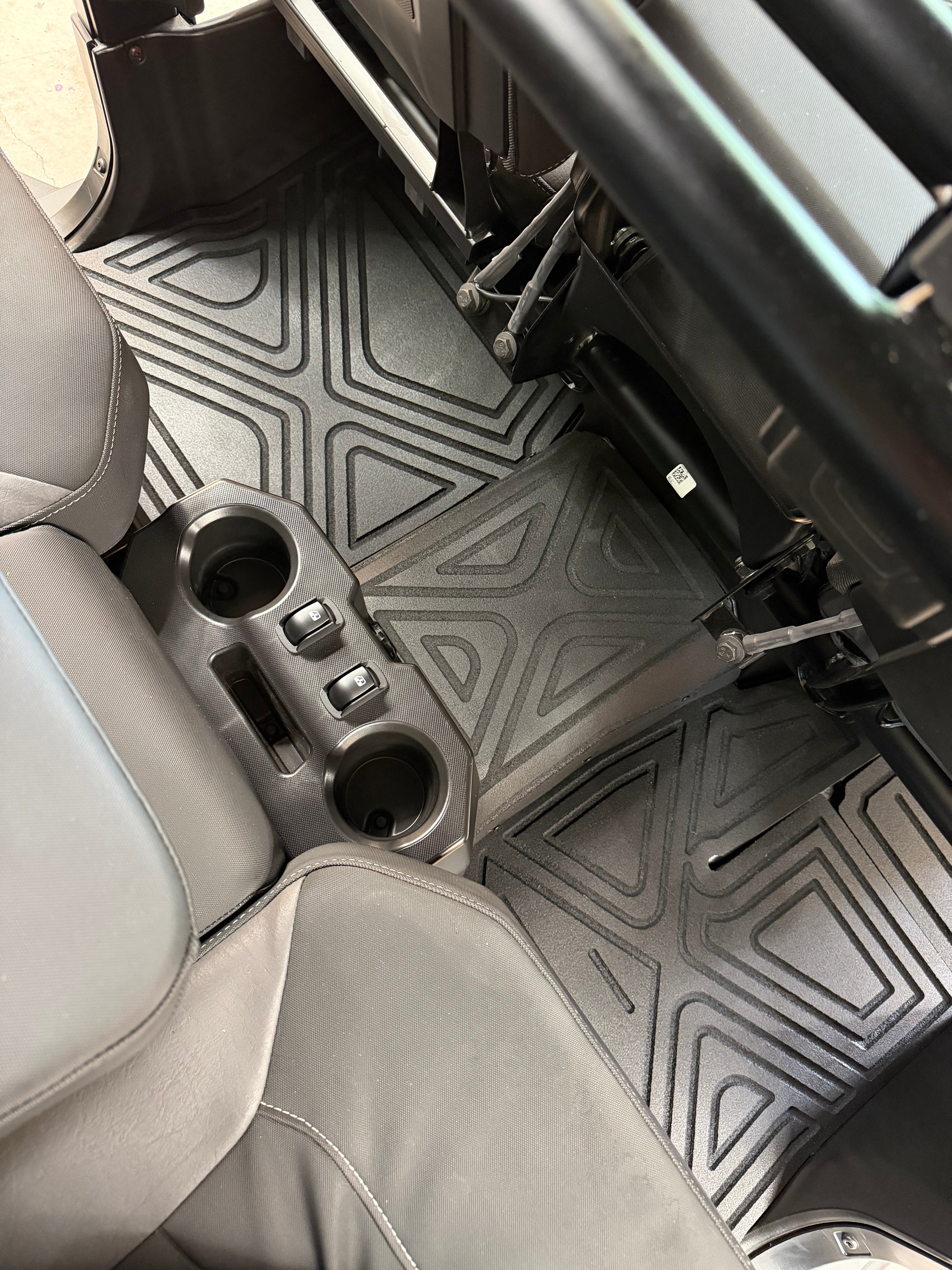 Polaris Ranger 1500XD UTV Floor Mats | HD 9mm Rubber Mats (2024+)