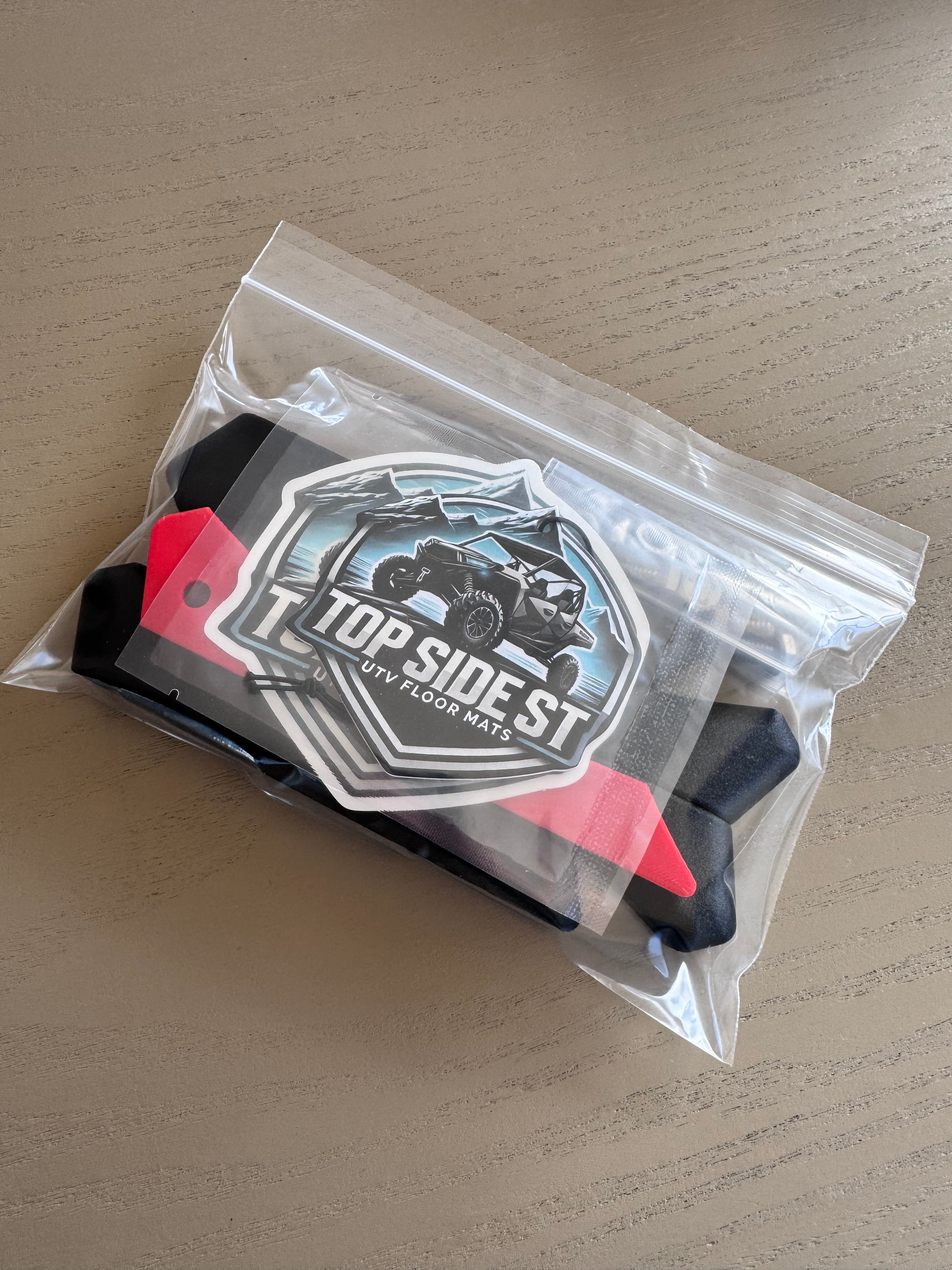 Polaris Pro XP / R seat belt retainers