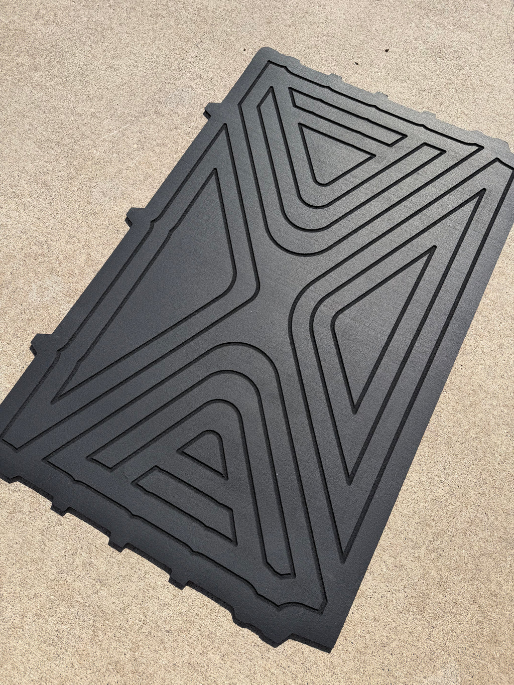 CFMOTO U10 PRO & XL Highland HD 9mm Rubber Mats (2025 - current)