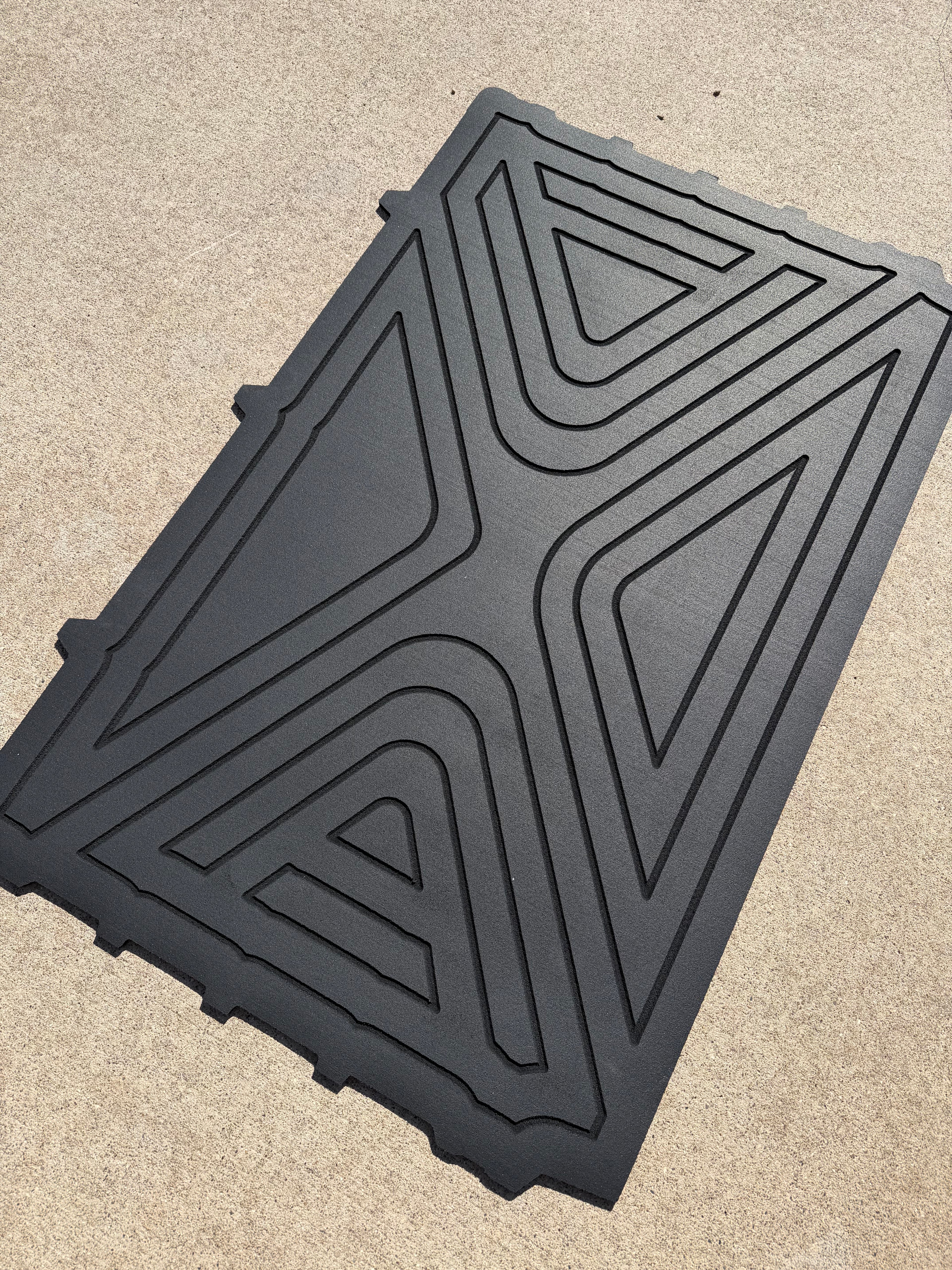 Polaris Ranger XP1000 HD 9mm Floor and / or Bed Mats (2018 to current)