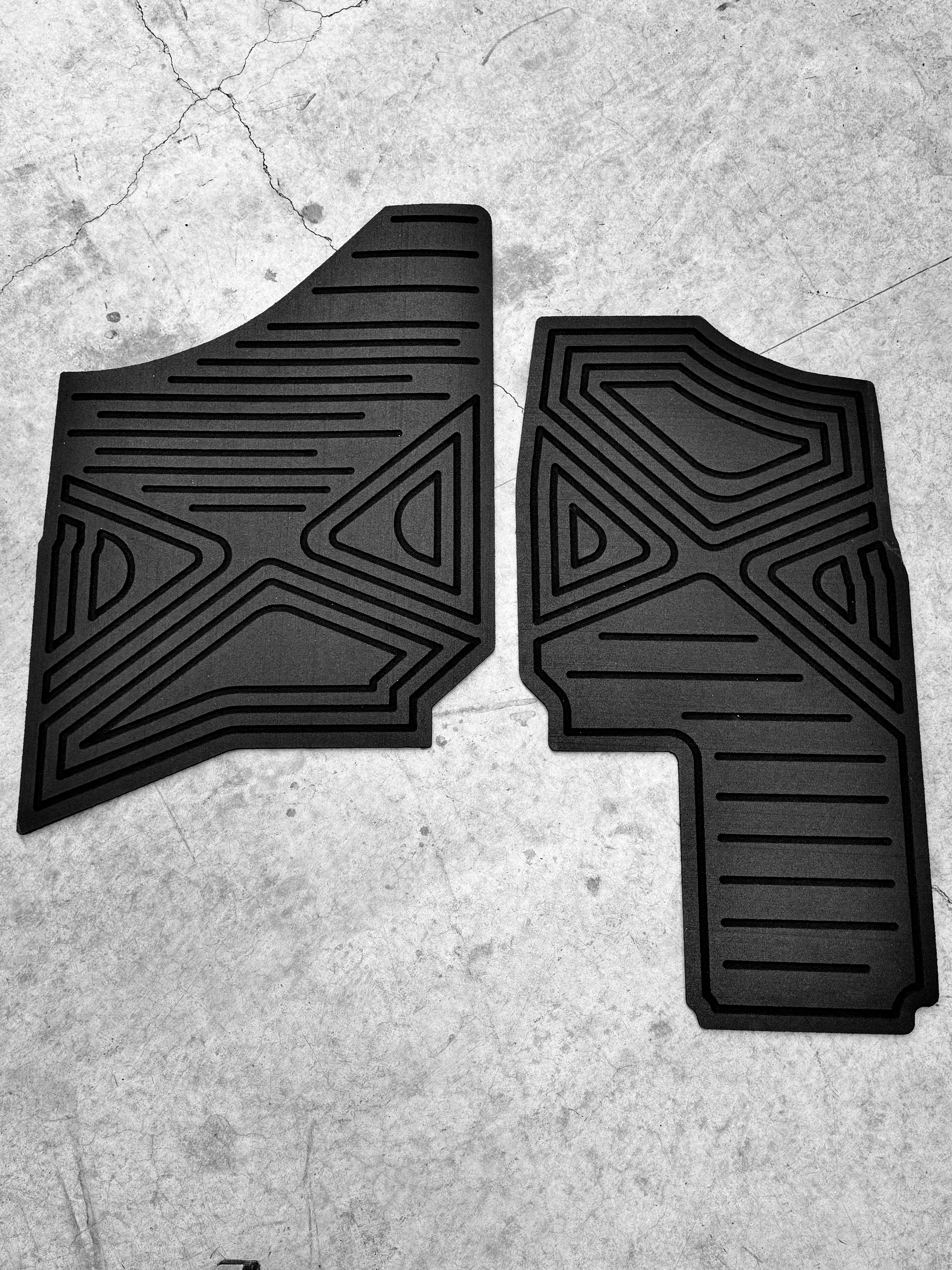 Polaris Ranger 1500XD HD 9mm Rubber Mats (2024 - Current) – Top
