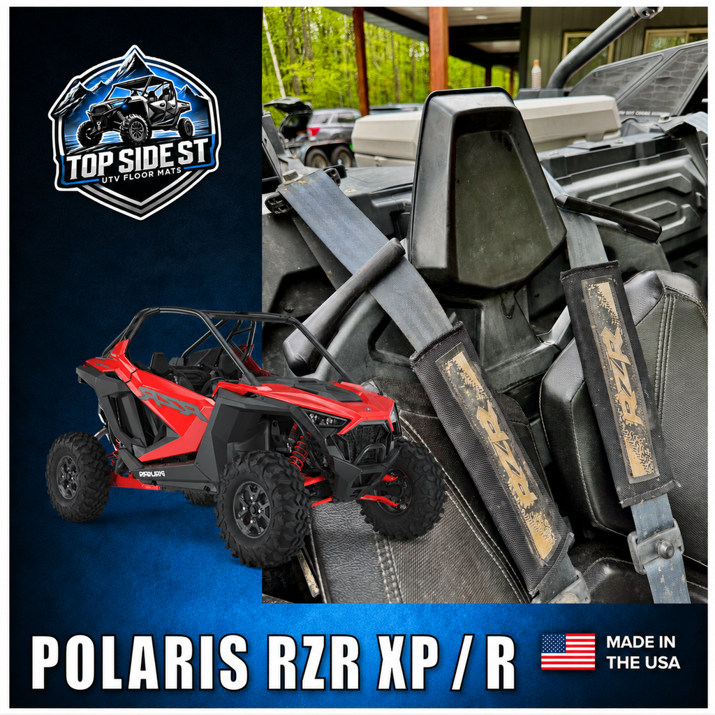 Polaris Pro XP / R seat belt retainers (2019 - 2025)