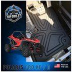 Polaris Pro XP / Pro R HD 9mm Rubber Mats (2019 - current)
