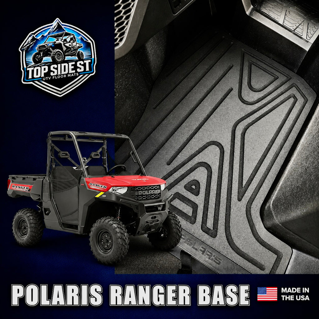 Polaris Ranger 1000 Non XP HD 9mm Rubber Mats (2025 to current)