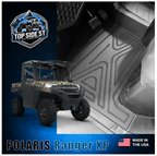Polaris Ranger XP1000 HD 9mm Rubber Mats (2018 to current)