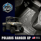 Polaris Ranger XP1000 HD 9mm Rubber Mats (2018 to current)