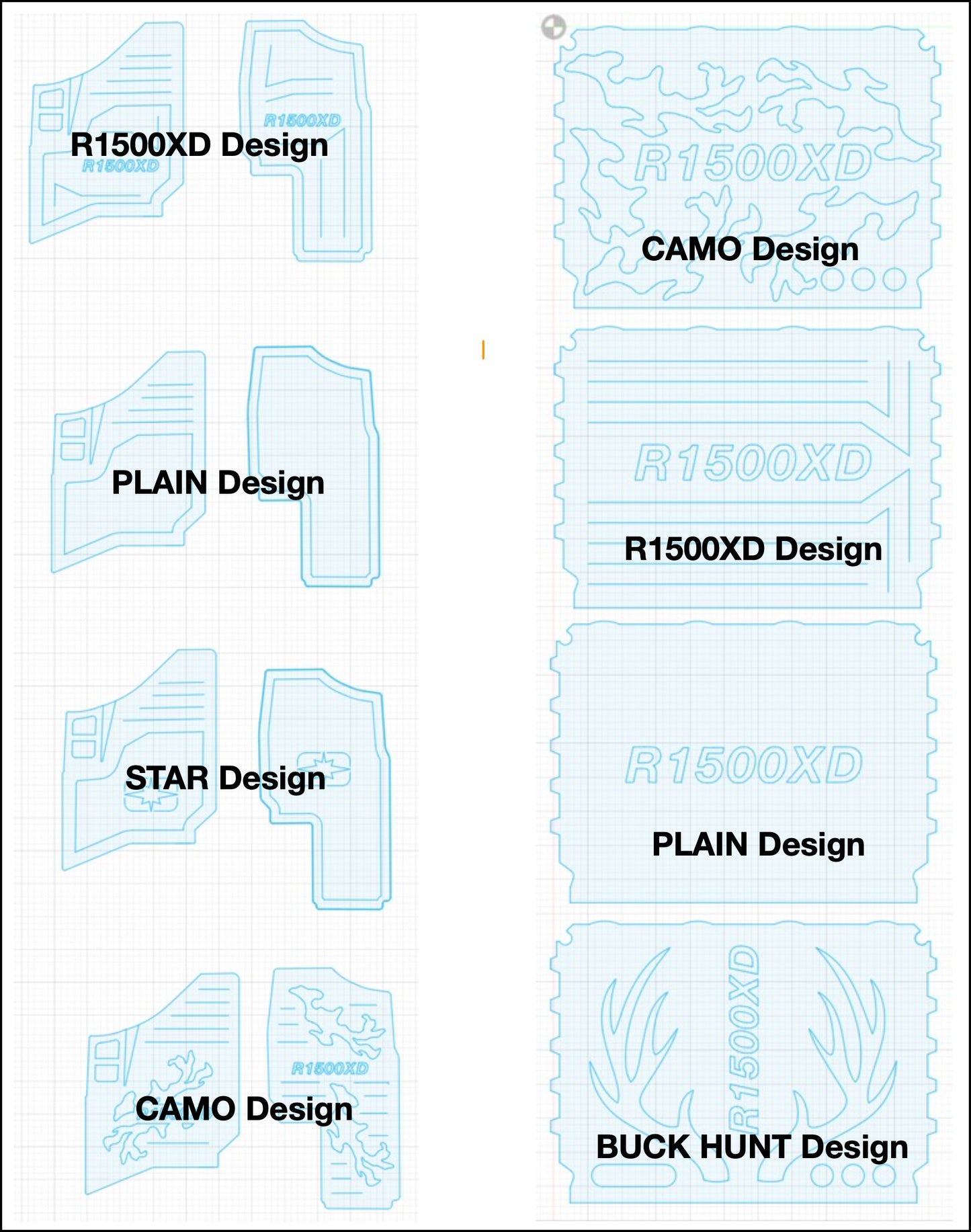 Polaris - Range 1500 Extreme Duty Floor Mats