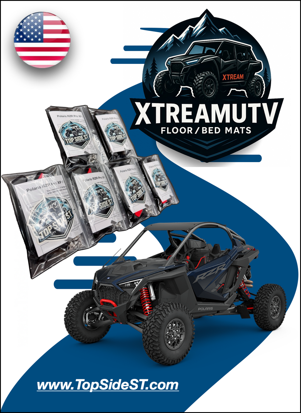 Polaris Pro XP / R seat belt retainers